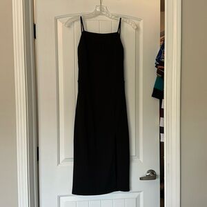 Black Backless Dress